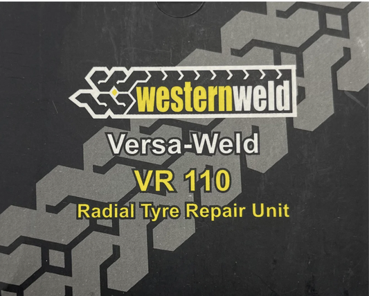 Western Weld VR-110H Rectangle Patch with Bead Arrow - 10/Box